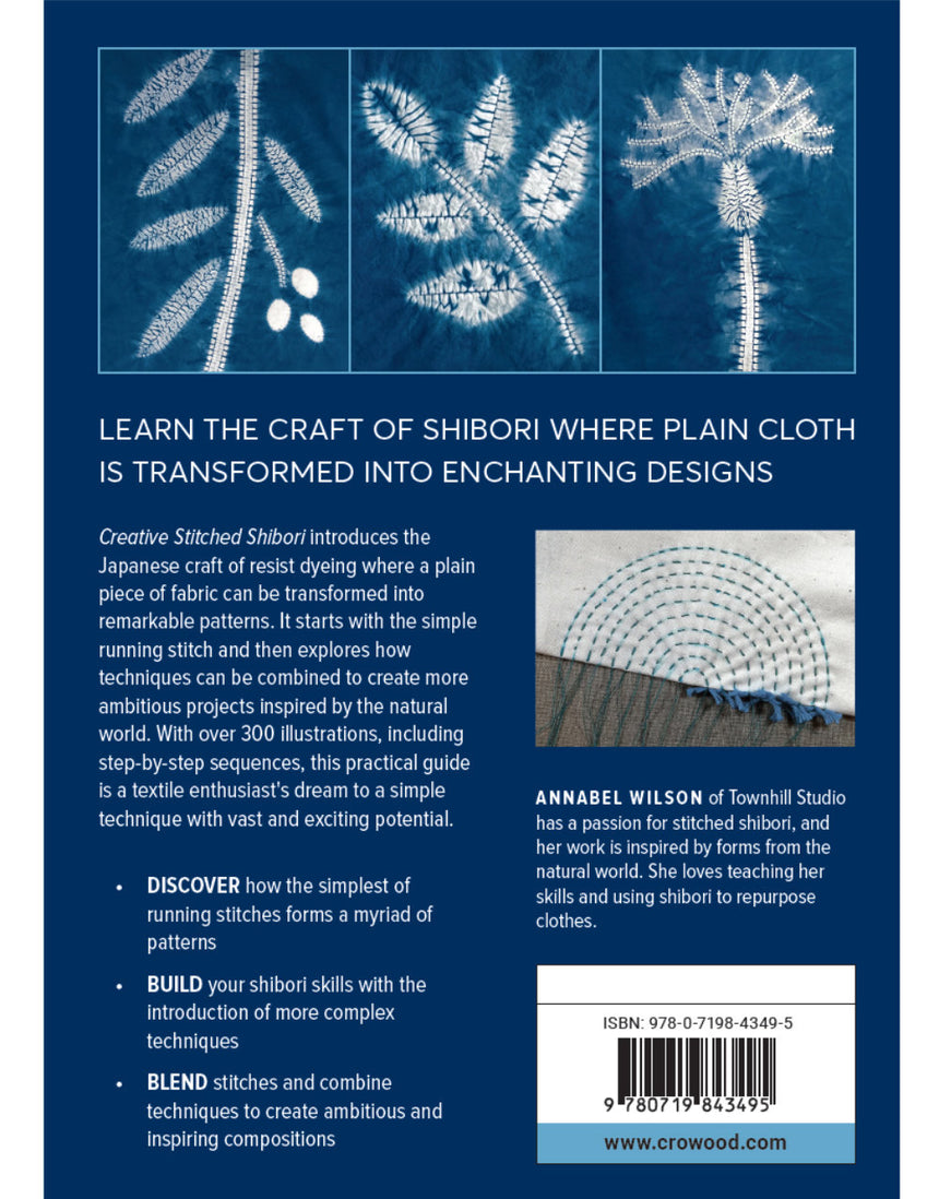 Creative Stitched Shibori, Annabel Wilson