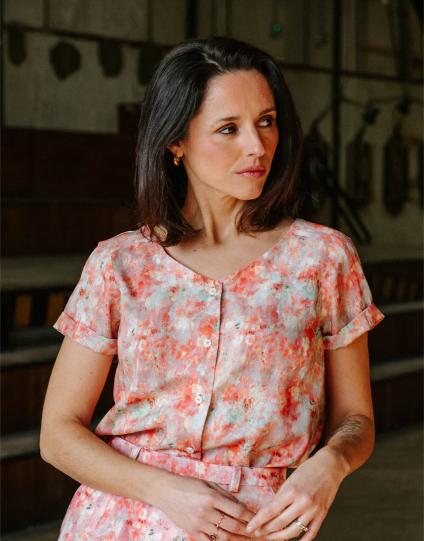 Almost Shirt Paper Sewing Pattern, Maison Fauve