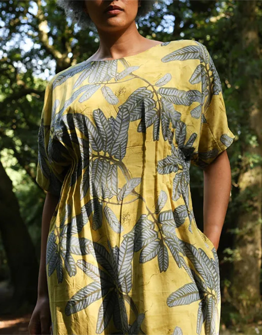 Arya Pleat Dress Paper Sewing Pattern, Sew Different
