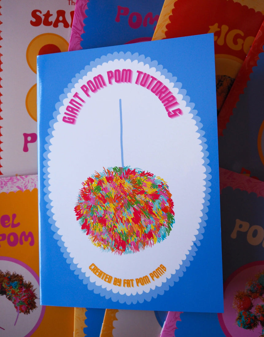 Giant Pom Pom Making Kit, Fat Pom Poms
