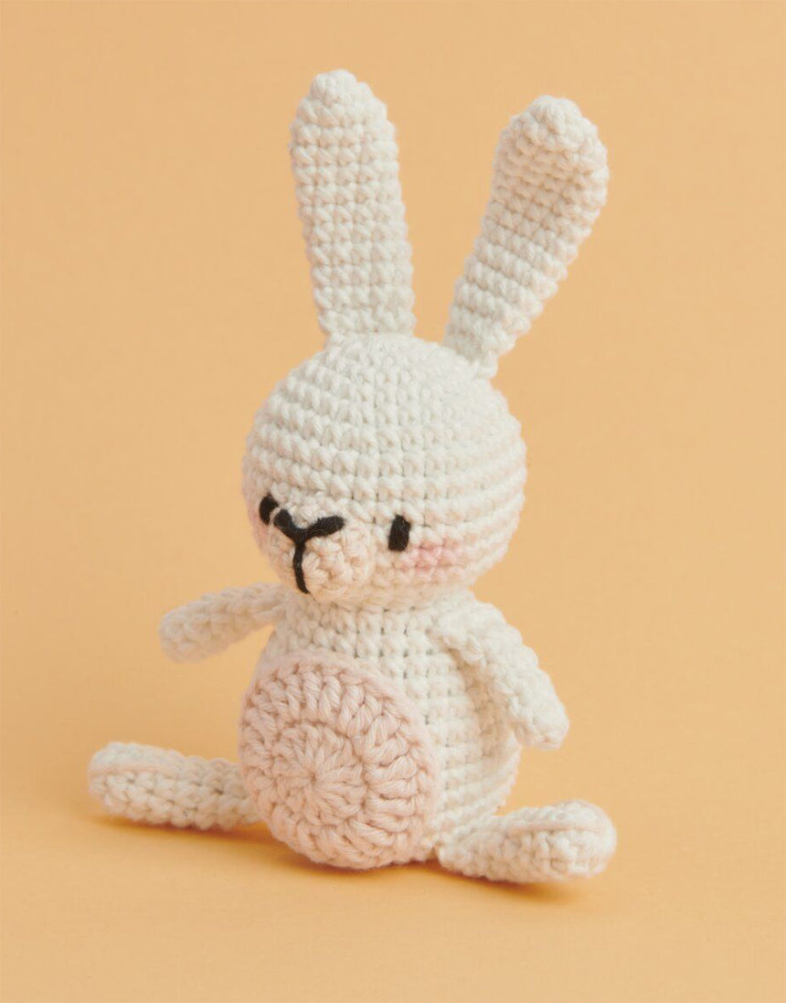 Mini Easy Crochet Bunny Kit, Ricorumi