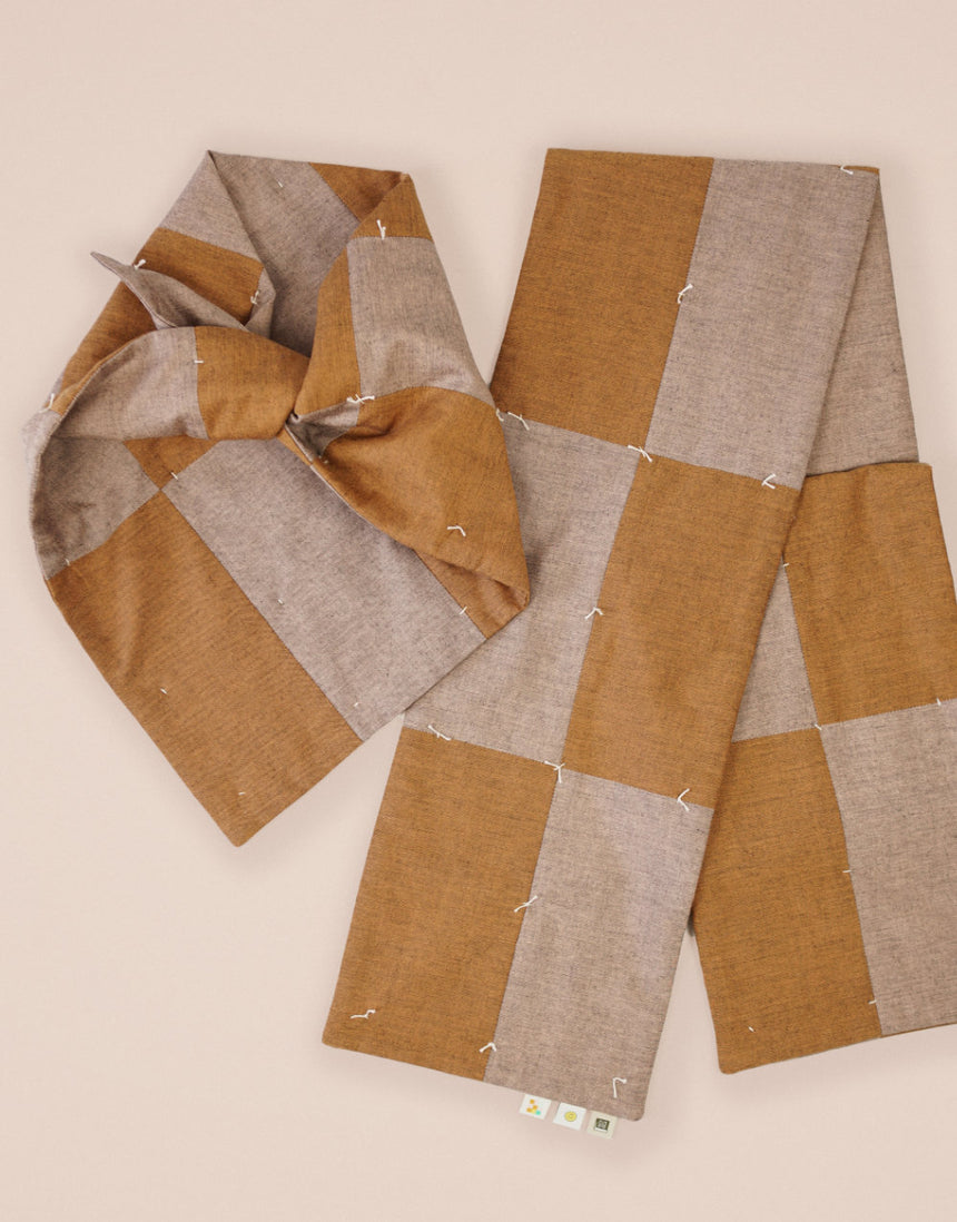 Butter & Sugar Quilt Scarves PDF Immediate Download Sewing Pattern, Matchy Matchy Sewing Club