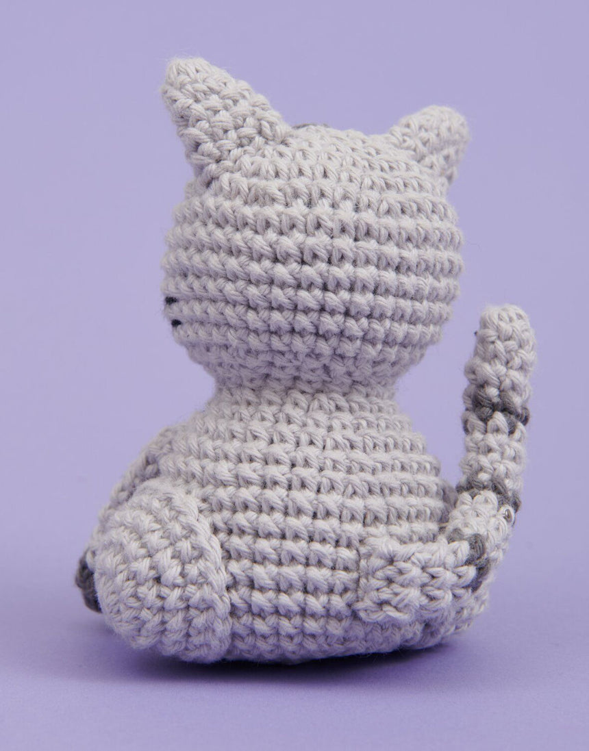 Mini Easy Crochet Cat Kit, Ricorumi