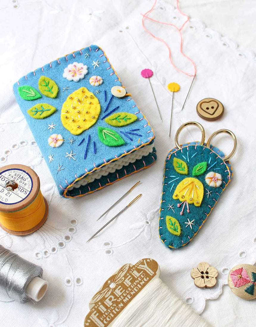 Embroidered Felt Needle Case Workshop with Sewyeah Social Club | Chichester Sewing Courses