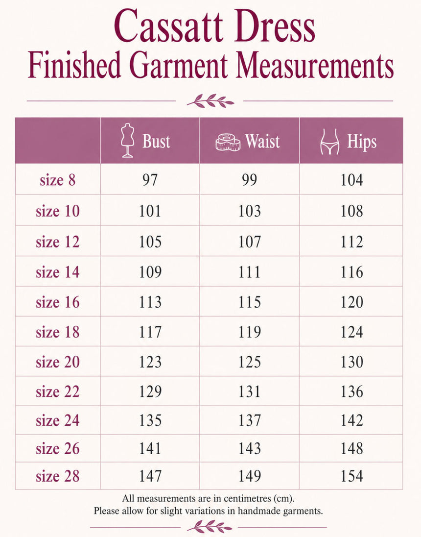 Cassatt Dress Paper Sewing Pattern, Sew Different
