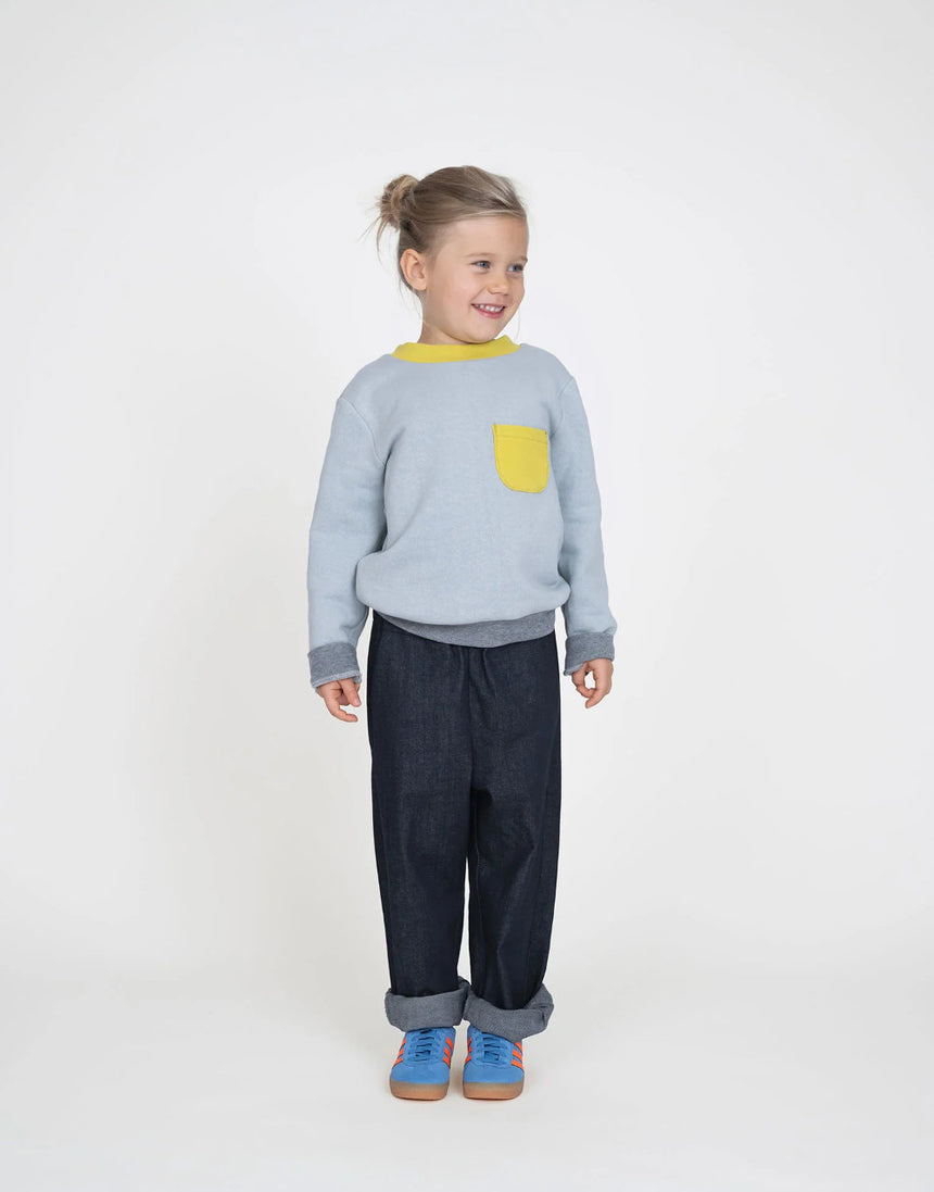 Classic Sweatshirt Unisex Adult & Kids Sewing Pattern, The Assembly Line