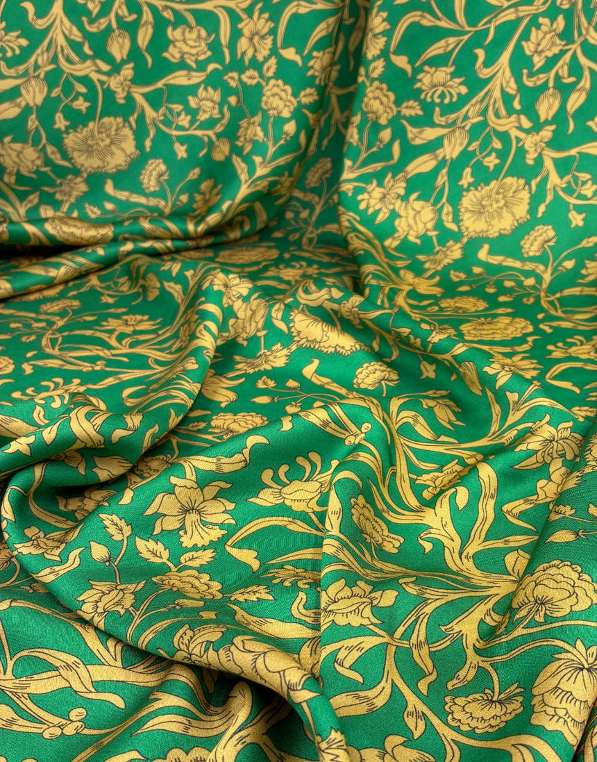 Liberty Fabrics Bickington Satin Viscose, Columbia Road B