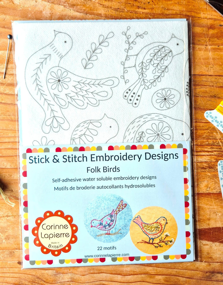 Stick & Stitch Embroidery Designs, Corinne Lapierre