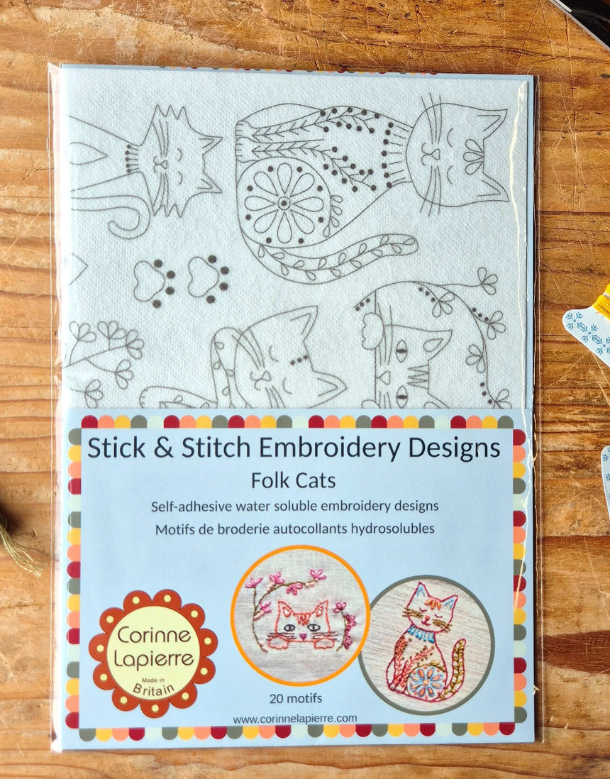 Stick & Stitch Embroidery Designs, Corinne Lapierre