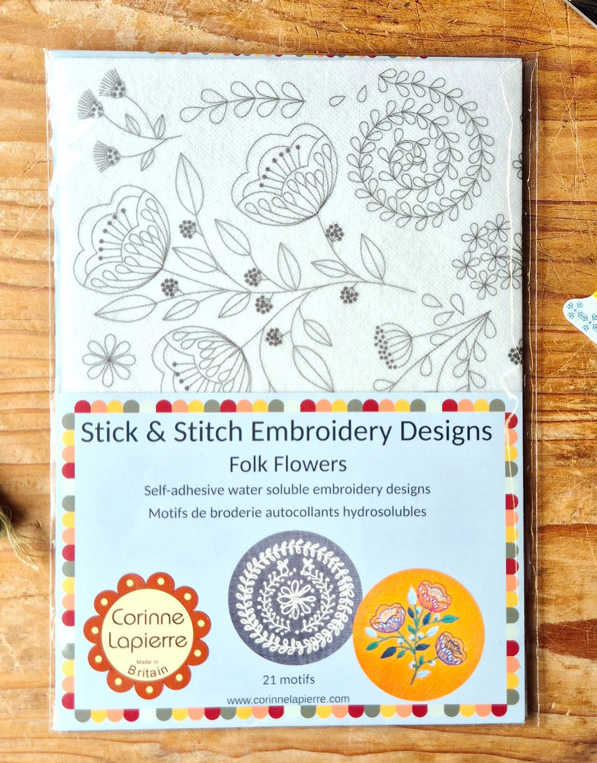 Stick & Stitch Embroidery Designs, Corinne Lapierre