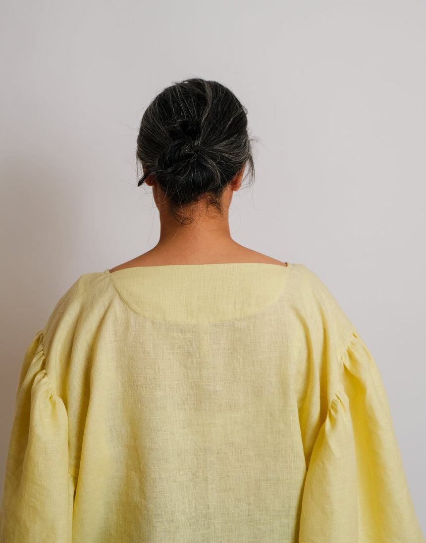 Frill Sleeve Top Zero Waste Sewing Pattern PDF Immediate Download, Birgitta Helmersson
