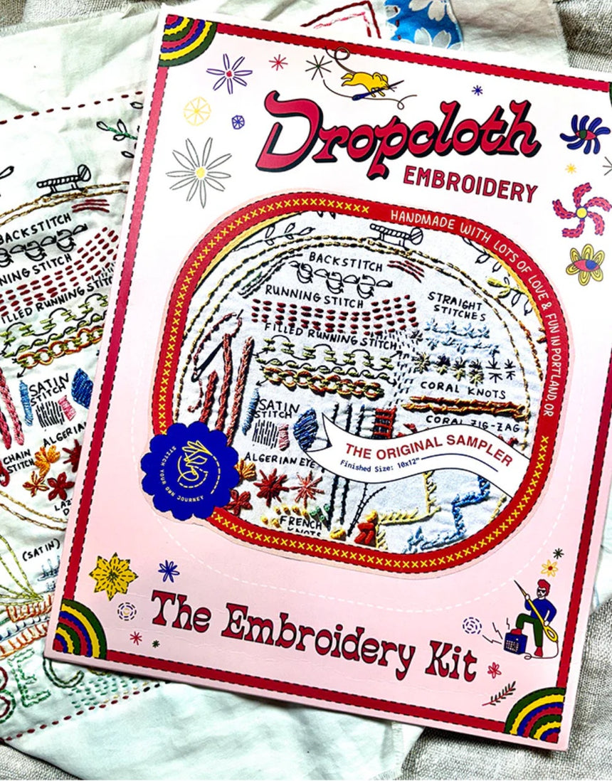 The Original Embroidery Sampler Kit by Dropcloth