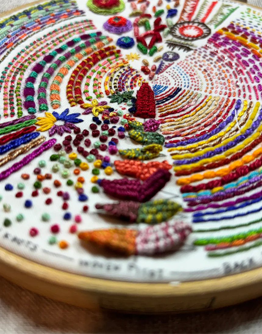 Pie Embroidery Sampler Kit by Dropcloth