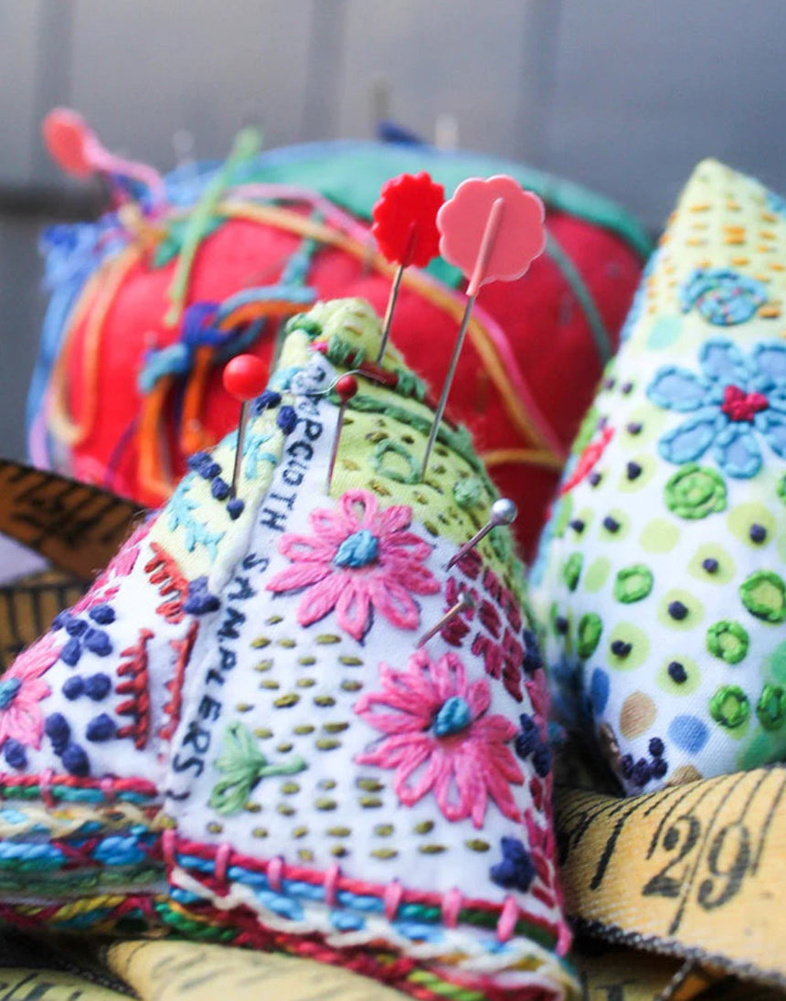 Pincushion Embroidery Sampler Kit by Dropcloth