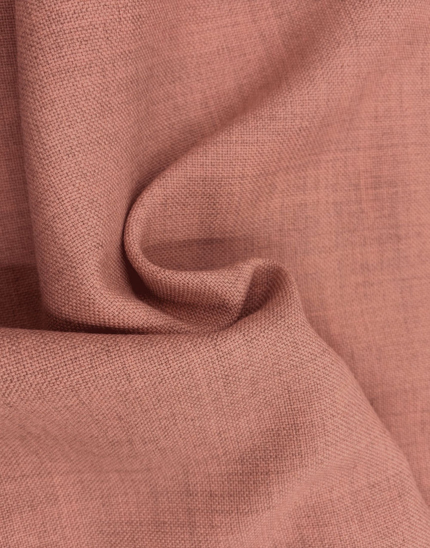 Dusky Pink Heritage Wool Mix Fabric