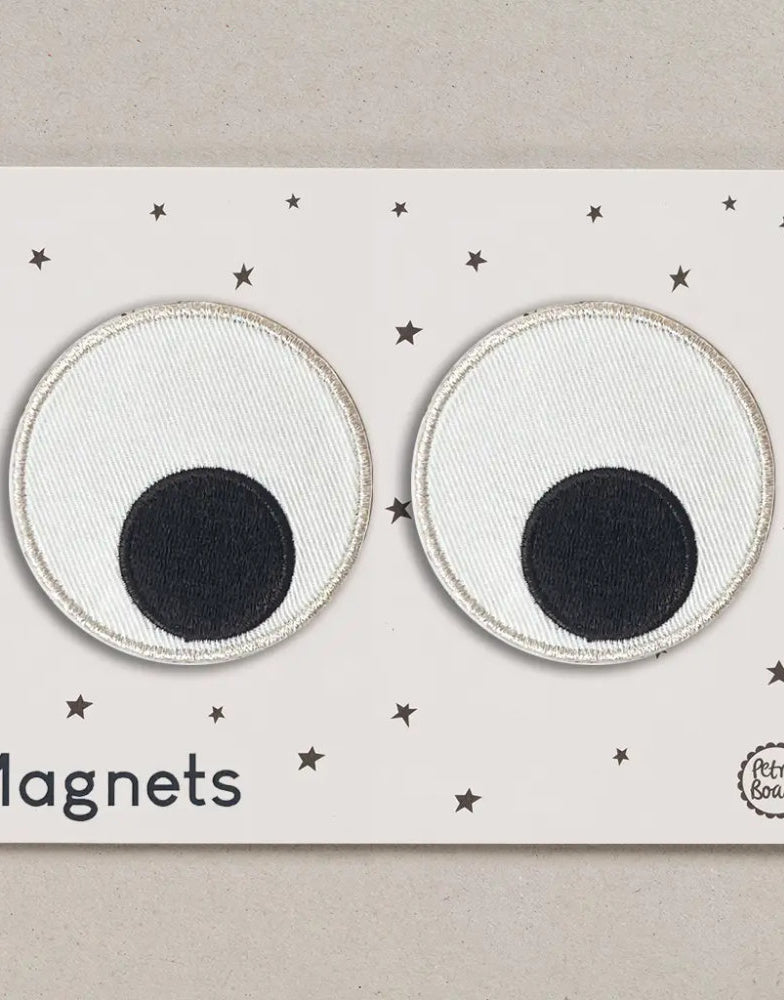 Googly Eyes Embroidered Magnets, Petra Boase