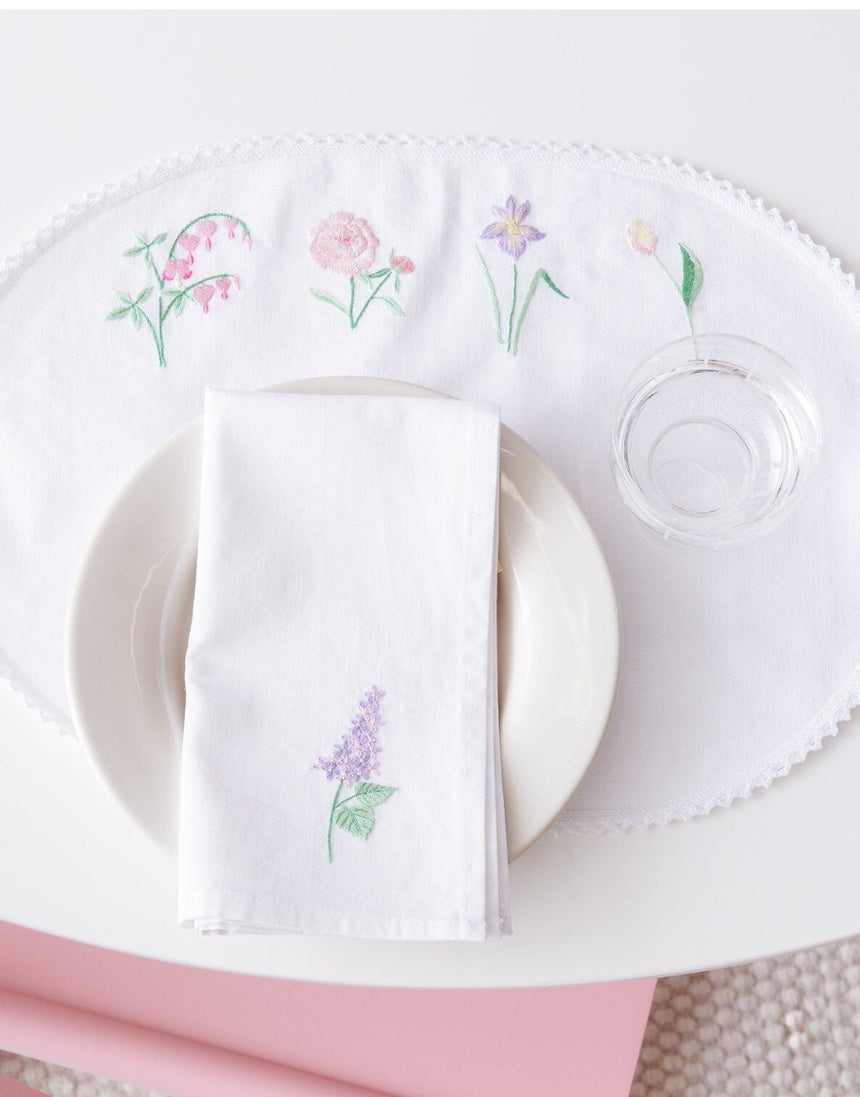 Flowers XL Stick and Stitch Embroidery Kit, Rico Design