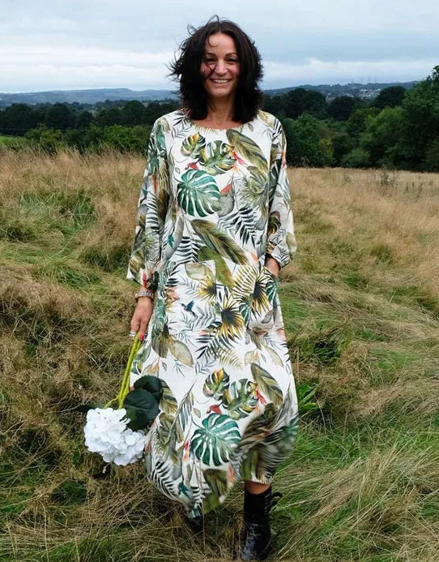 Folia Frock Paper Sewing Pattern, Sew Different