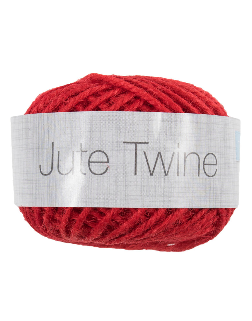 Ball of Red Jute String