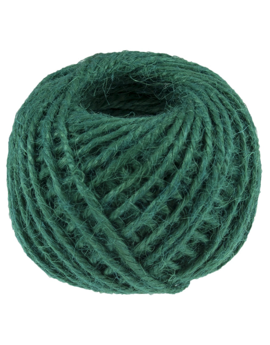 Ball of Green Jute String
