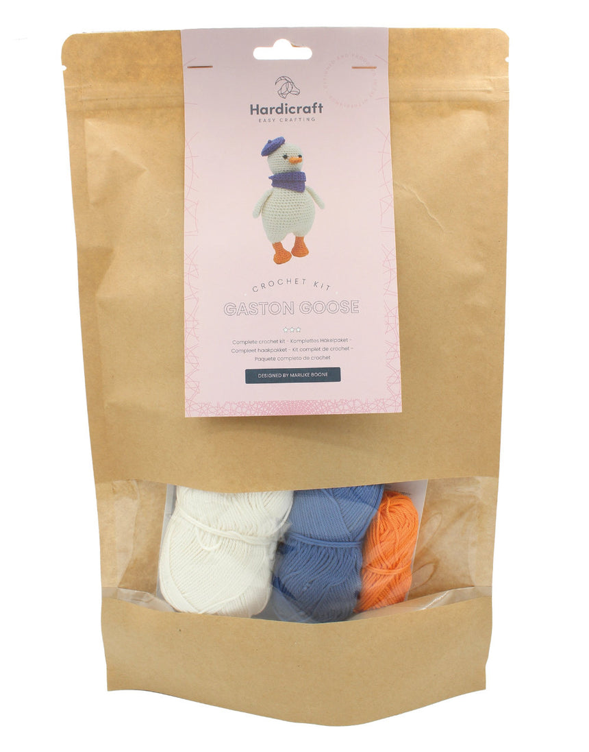 Gaston the Goose Crochet Kit, Hardicraft