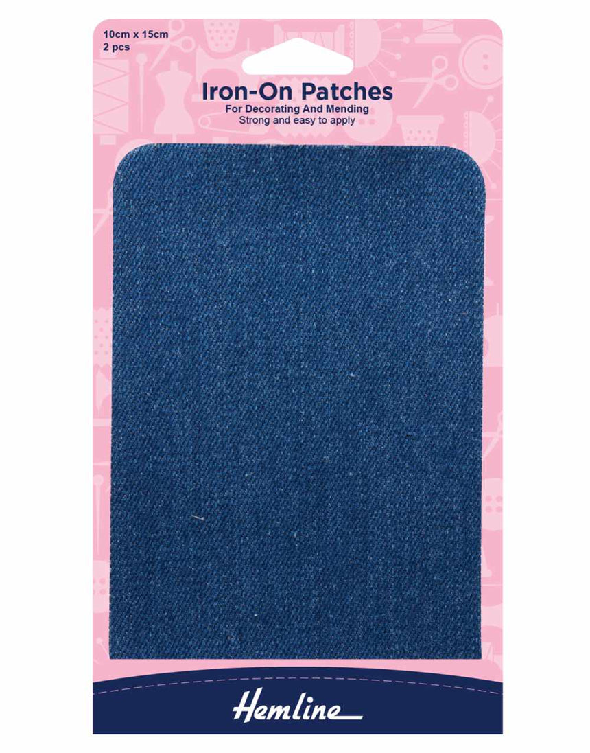 Cotton Twill Iron-On Mending Patches