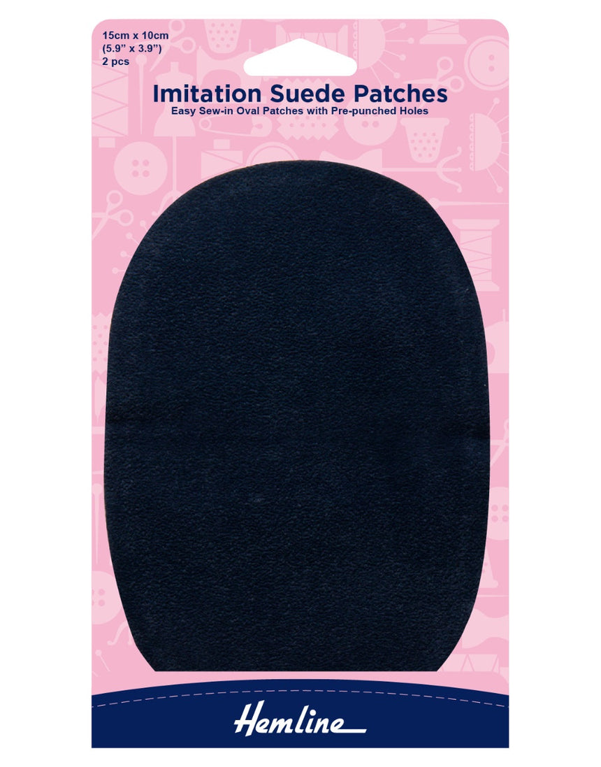 Sew-in Imitation Suede Patches