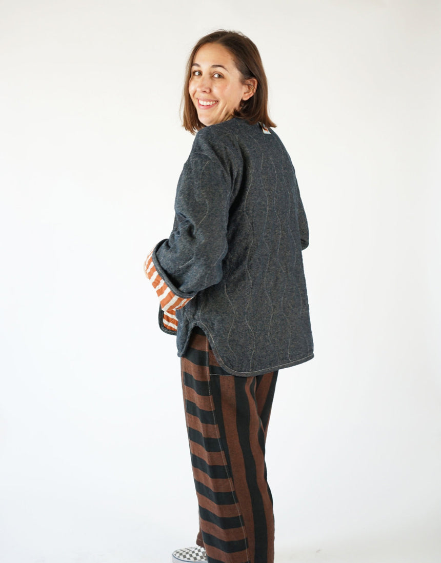 Homebody Quilted Jacket PDF Immediate Download Sewing Pattern, Matchy Matchy Sewing Club