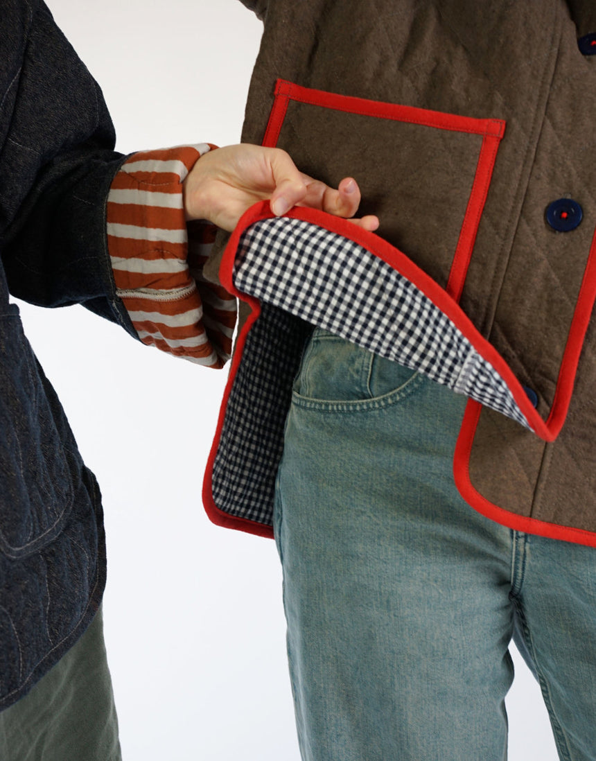 Homebody Quilted Jacket PDF Immediate Download Sewing Pattern, Matchy Matchy Sewing Club