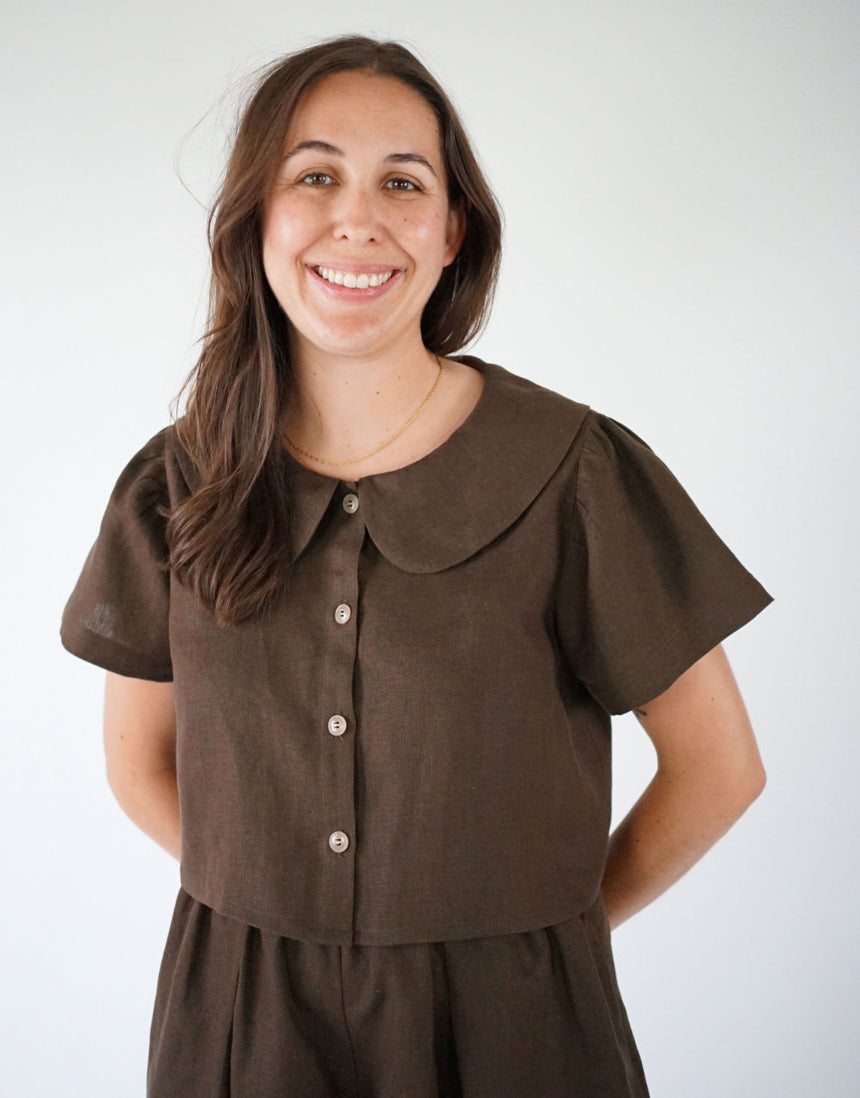 High Tide Top and Shorts PDF Immediate Download Sewing Pattern, Matchy Matchy Sewing Club