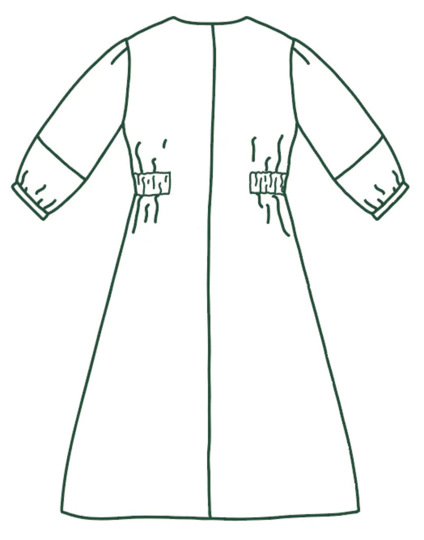 Jamie Dress Paper Sewing Pattern, Atelier Jupe