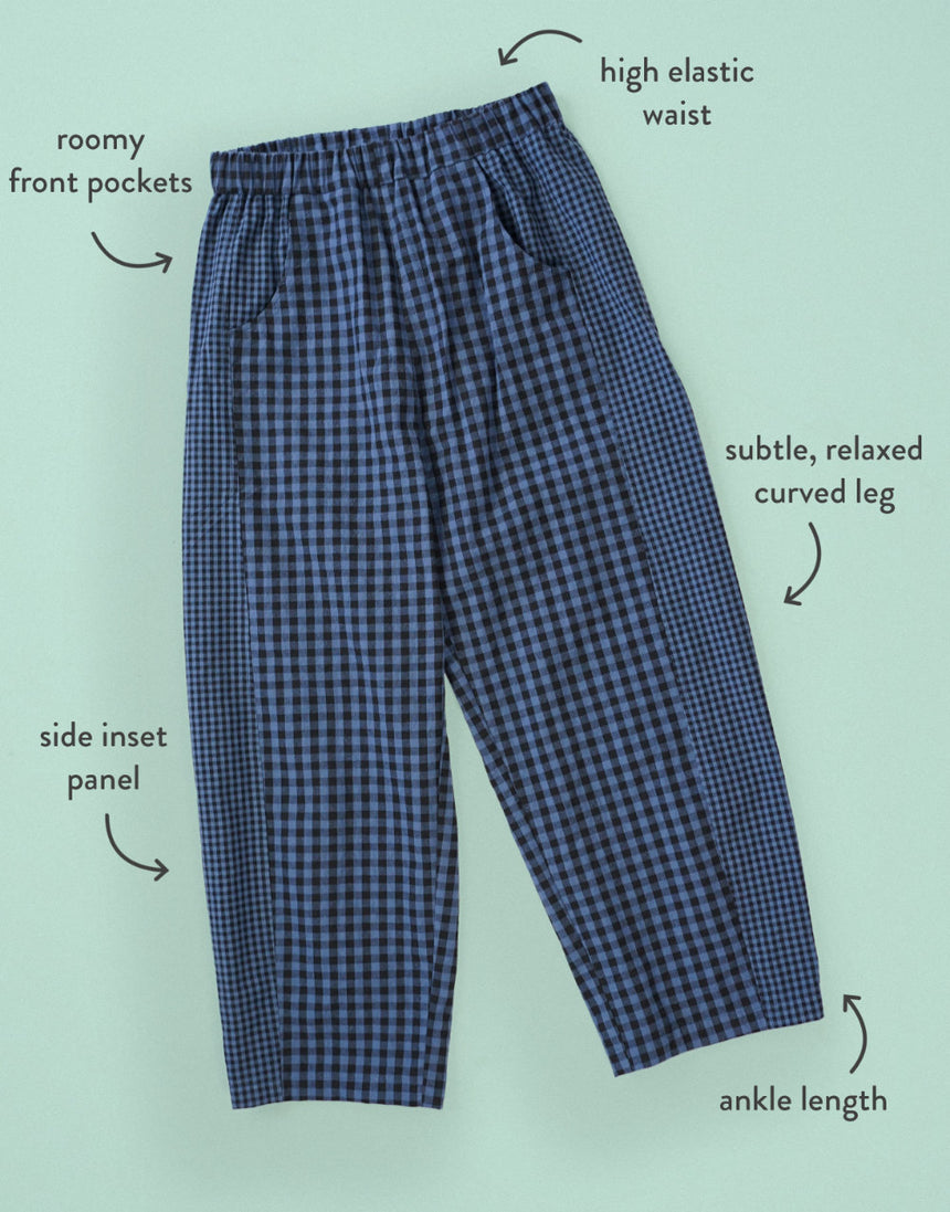 Kite Pants PDF Immediate Download Sewing Pattern, Matchy Matchy Sewing Club
