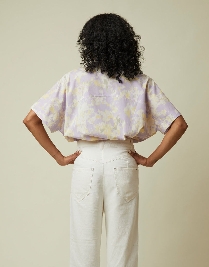 La Chemisette Structurée Blouse Sewing Pattern, Atelier Brunette