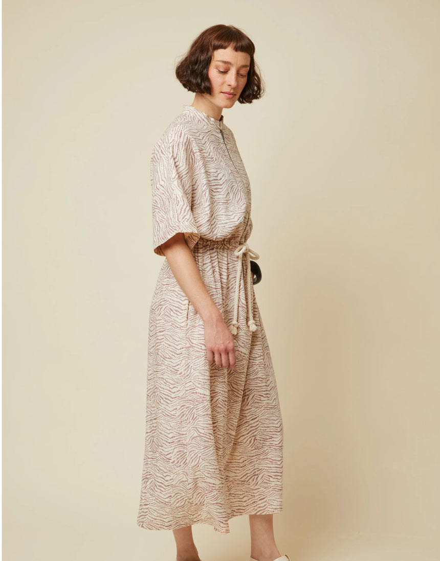 La Robe Zippée dress Paper Sewing Pattern, Atelier Brunette