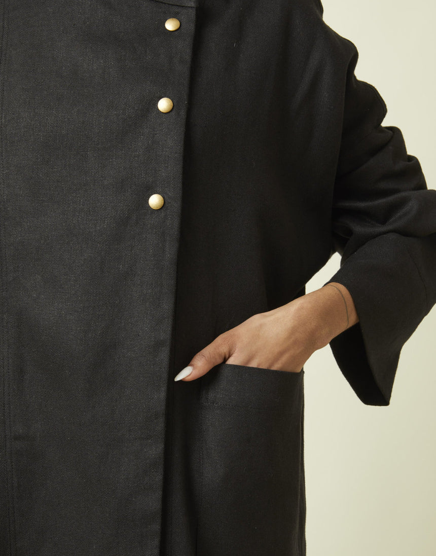 La Veste Troublante Coat Sewing Pattern, Atelier Brunette