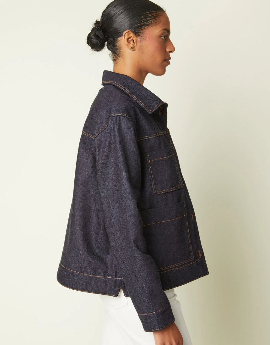 La Veste Workwear Jacket Sewing Pattern, Atelier Brunette