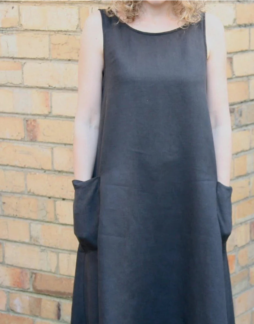 Lily Linen Dress Sewing Pattern, Tessuti