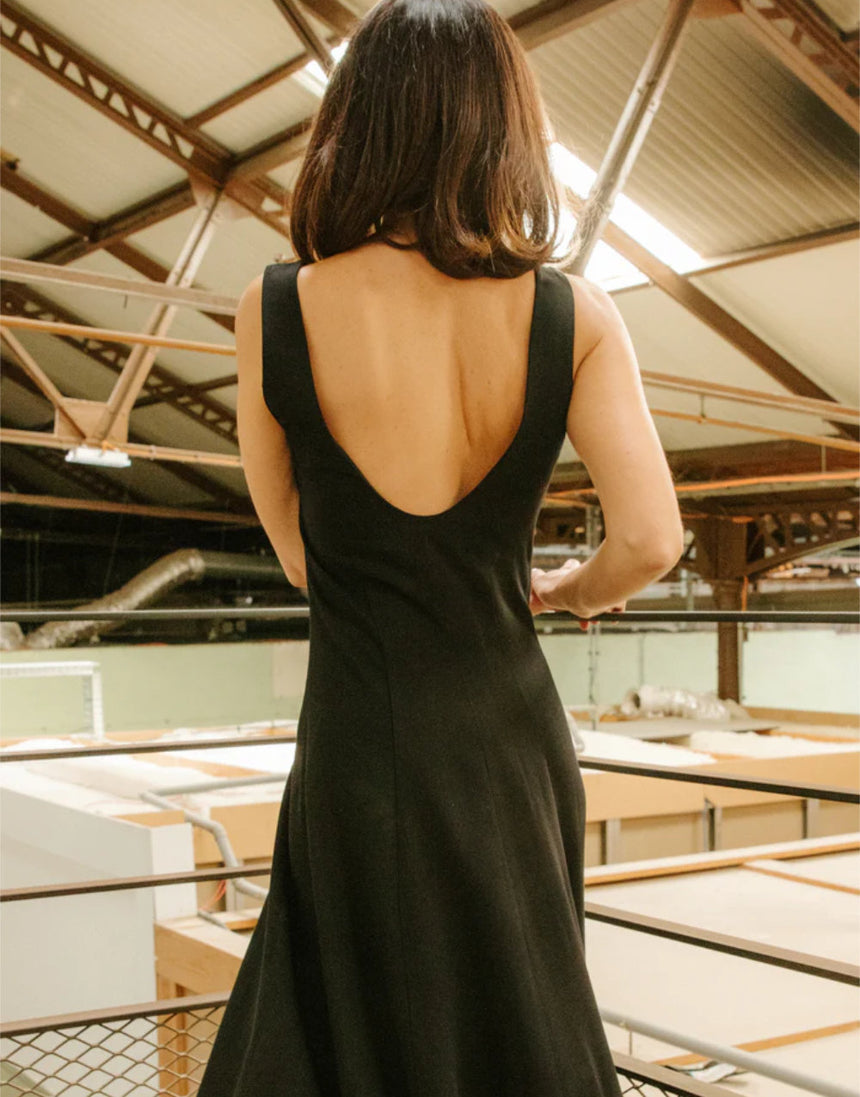 Linger Dress Paper Sewing Pattern, Maison Fauve