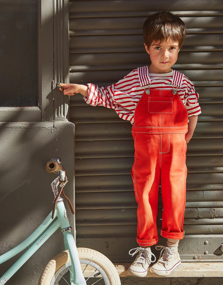 Lyon Kid's Overalls, Dungaree Sewing Pattern (3y - 12y), Ikatee