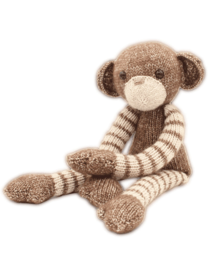 Malinda the Monkey Knitting Kit, Hardicraft