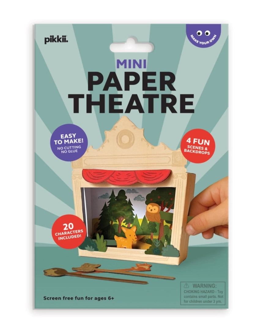 Mini Theatre Make and Play Kit, Pikkii