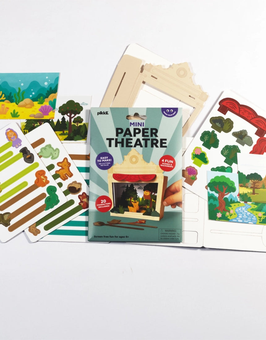Mini Theatre Make and Play Kit, Pikkii