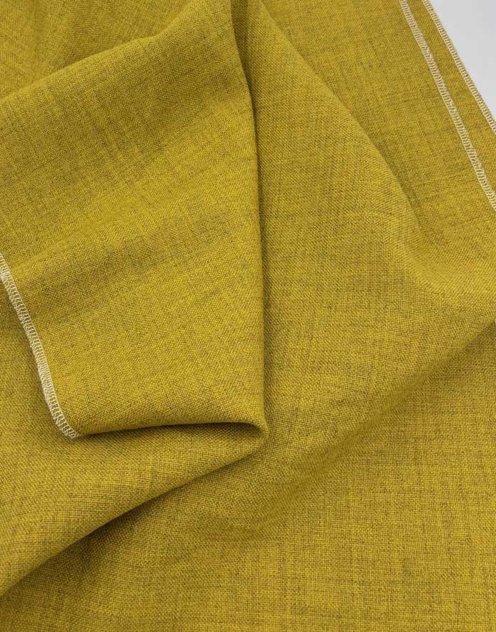 Mustard Heritage Wool Mix Fabric