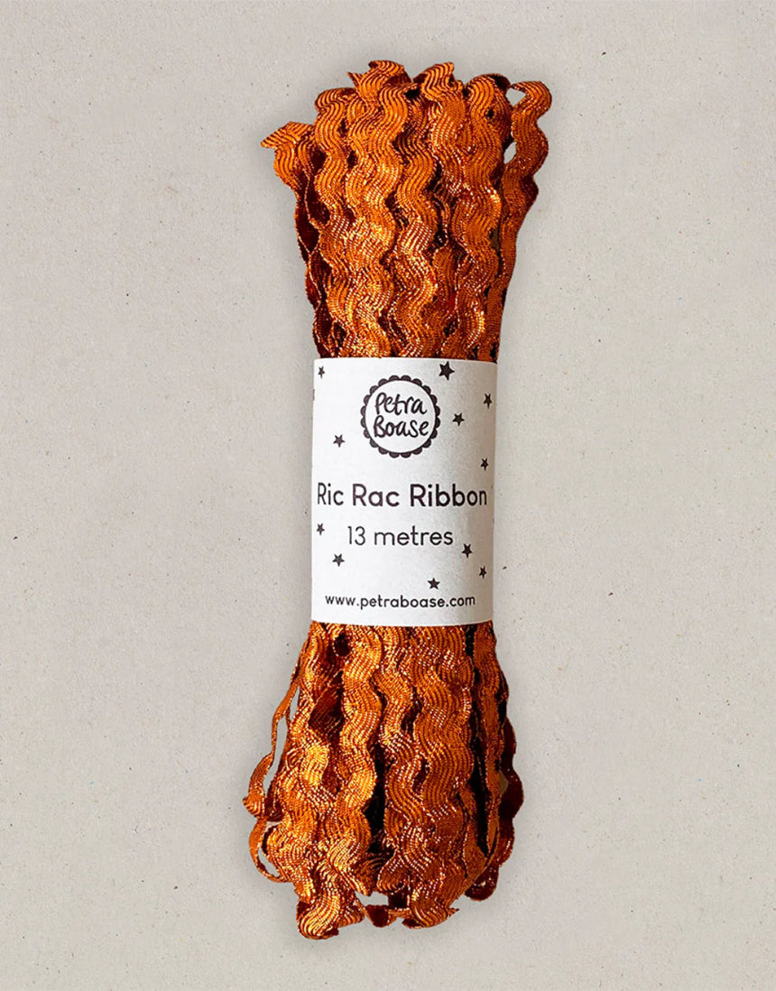 Metallic Ric Rac Ribbon, Petra Boase
