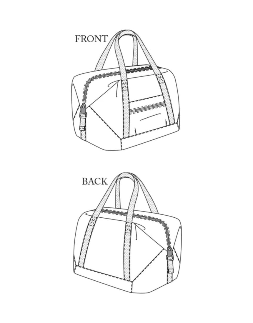 The Francli Weekender Bag, Merchant & Mills Sewing Pattern
