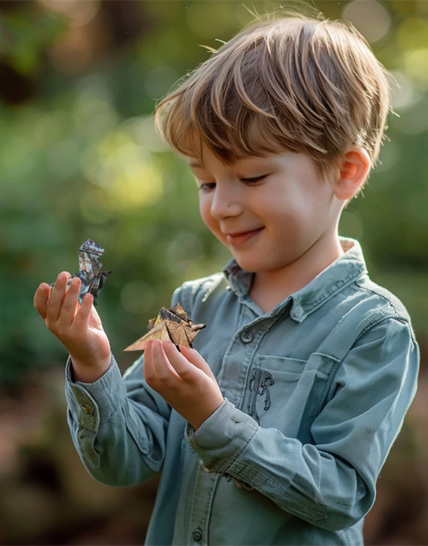 Fold your Own Paper Dinos, Pikkii