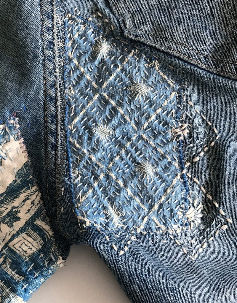 Stitching & Visible Mending, Boro & Sashiko Workshop | Half Day | Chichester Sewing Courses