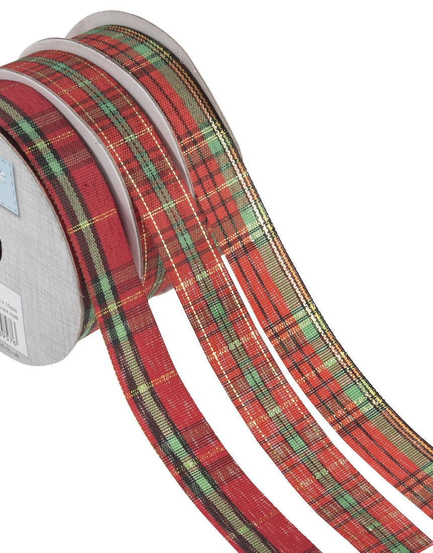 Tartan Ribbon Trio of Festive Classics