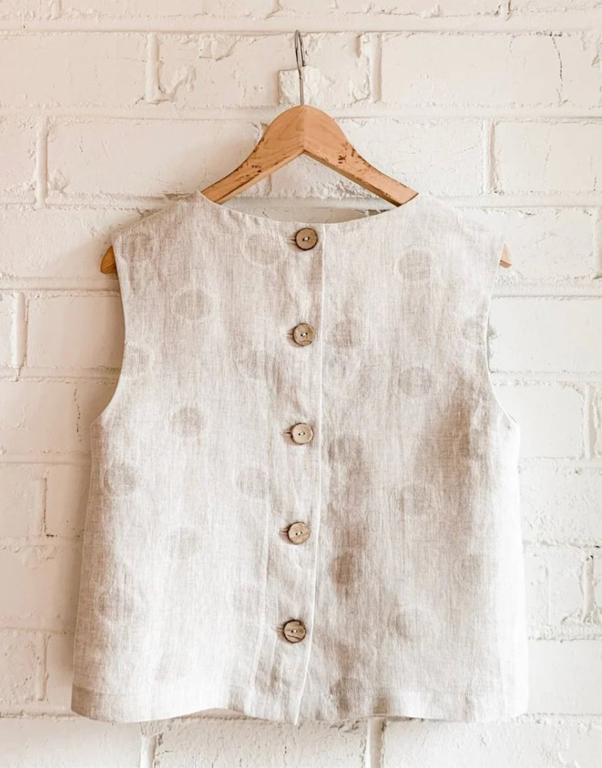 Tavi Top Sewing Pattern, Tessuti
