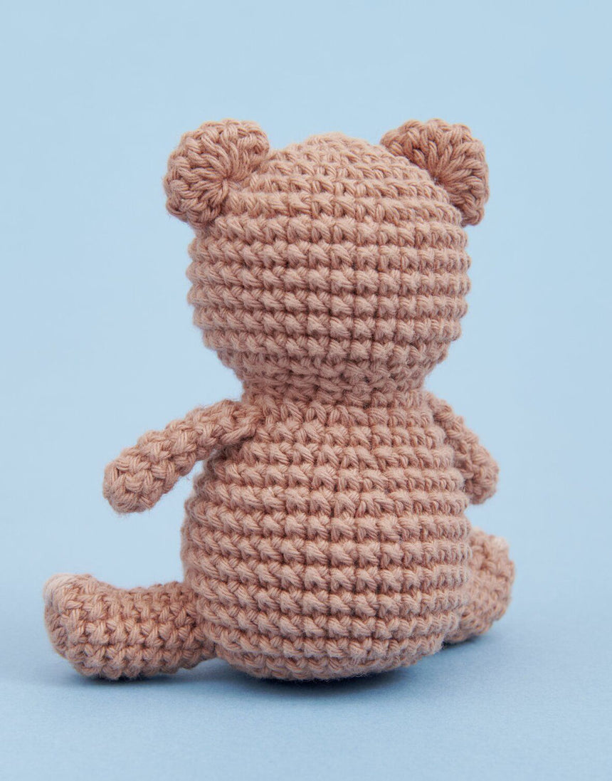 Mini Easy Crochet Teddy Kit, Ricorumi